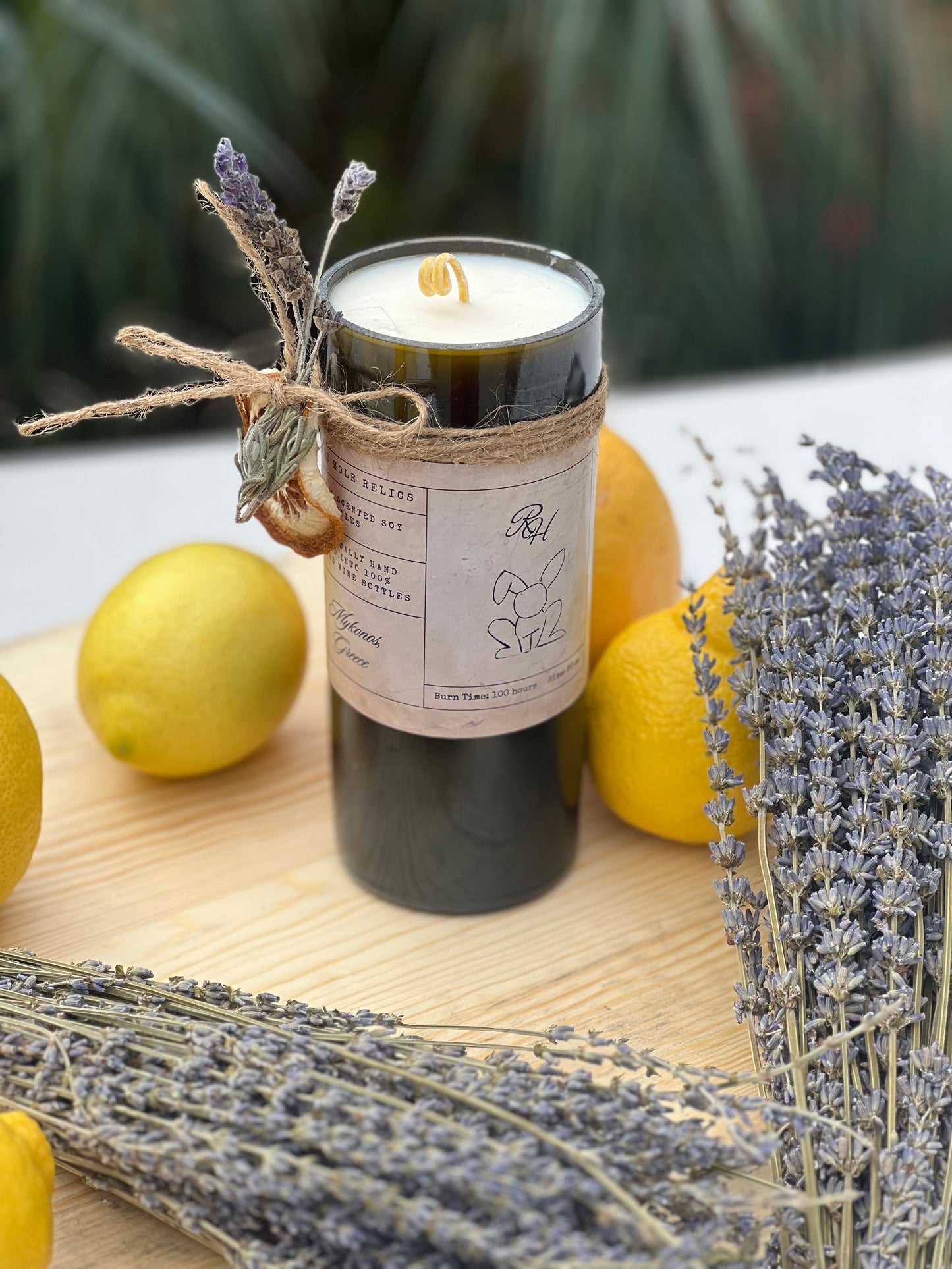 Scented Candle: Mykonos, Greece