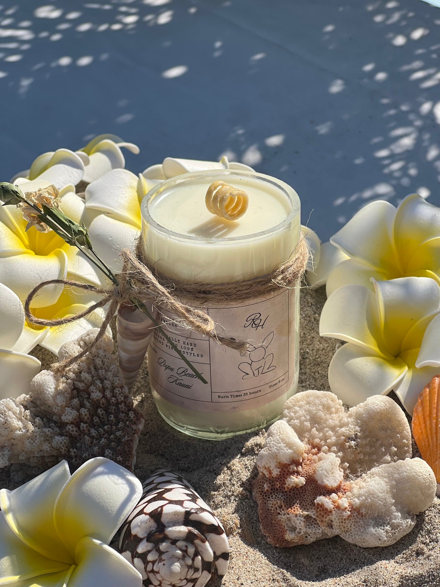 Scented Candle: Poipu Beach, Kauai