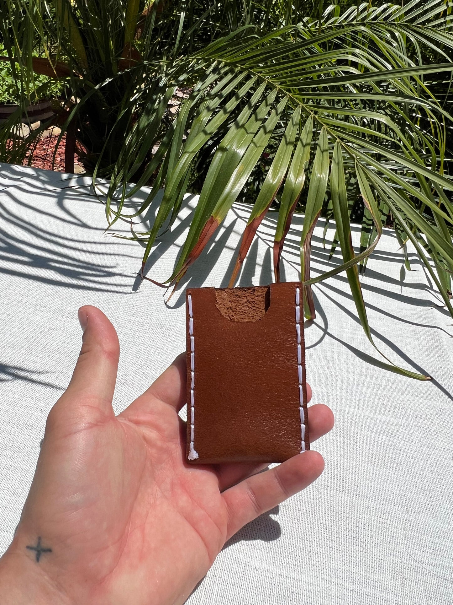 Leather Slide Wallet