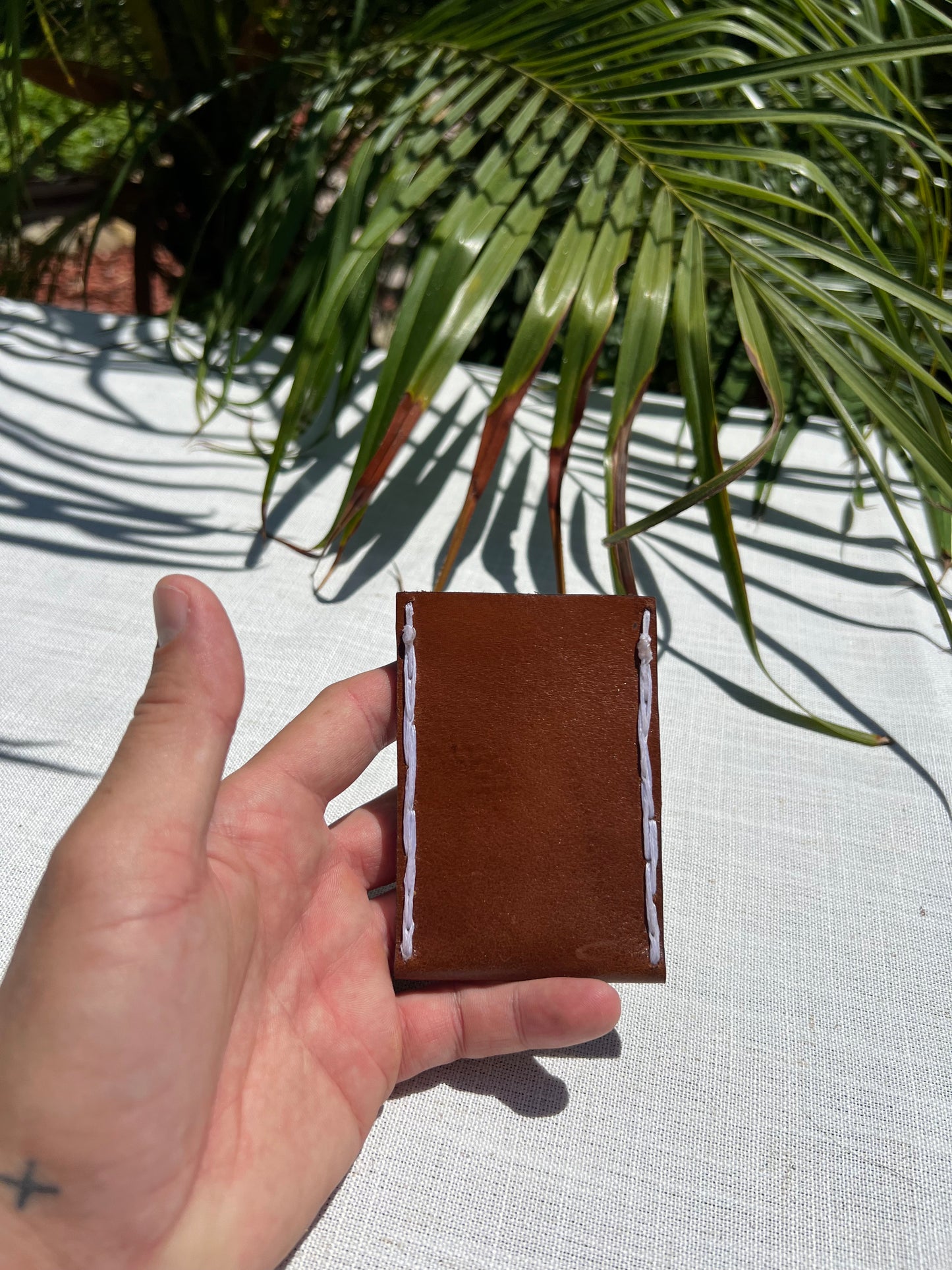 Leather Slide Wallet