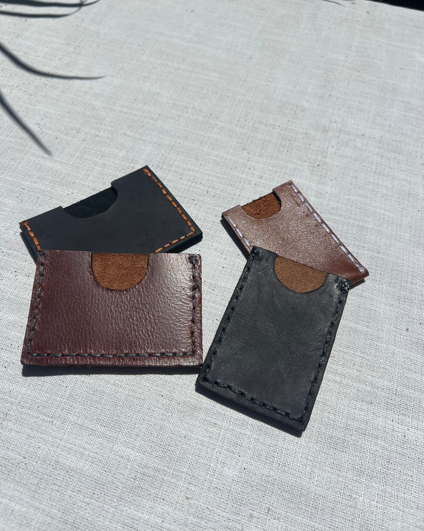 Leather Slide Wallet