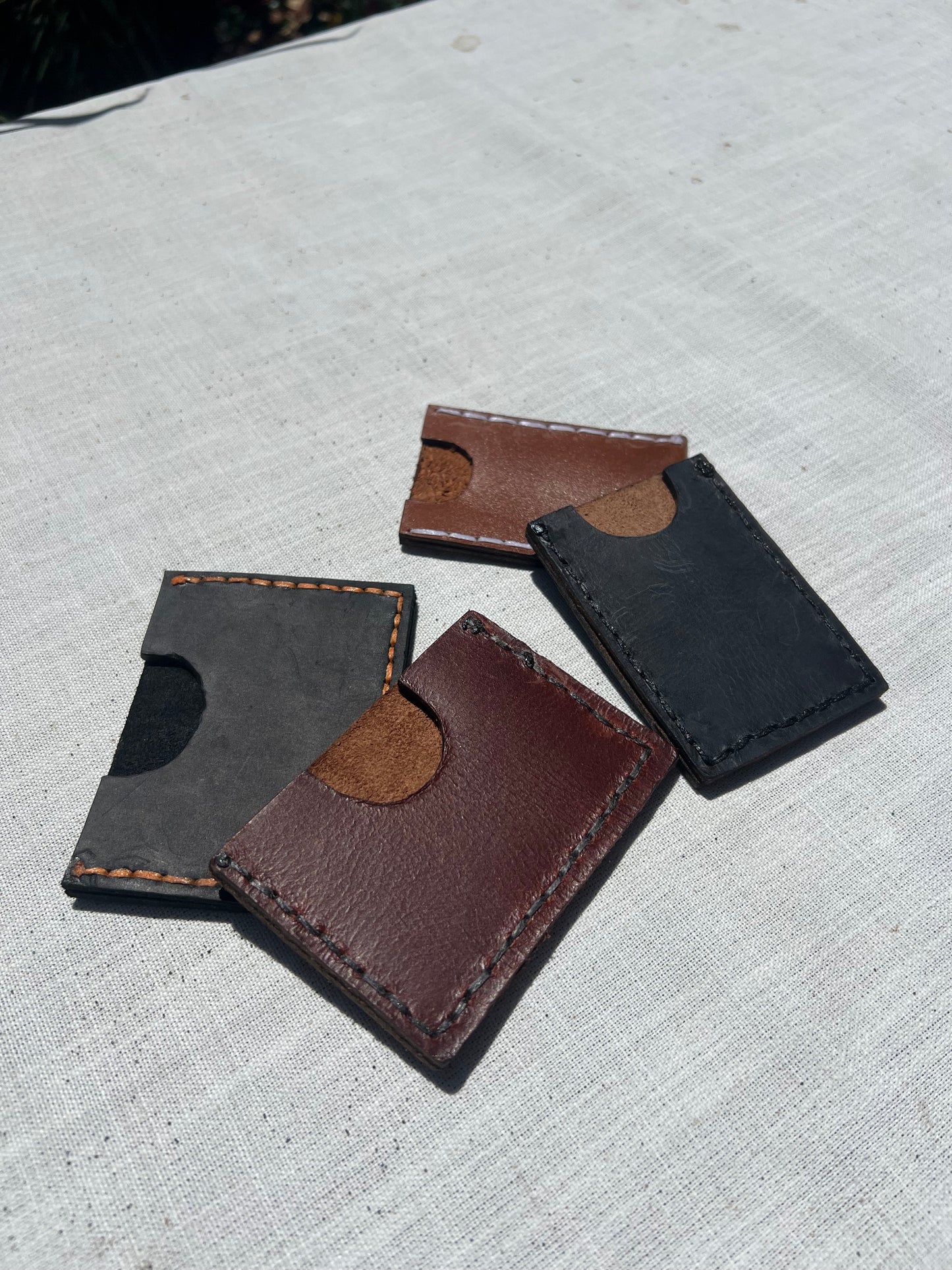 Leather Slide Wallet